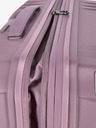 Travelite Sada tří dámských cestovních kufrů v růžové barvě Travelite Elvaa 4w S,M,L Rosé