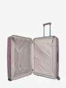 Travelite Sada tří dámských cestovních kufrů v růžové barvě Travelite Elvaa 4w S,M,L Rosé