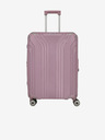 Travelite Sada tří dámských cestovních kufrů v růžové barvě Travelite Elvaa 4w S,M,L Rosé