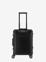 Travelite Černý cestovní kufr Travelite Next 4w S Front pocket