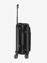 Travelite Černý cestovní kufr Travelite Next 4w S Front pocket