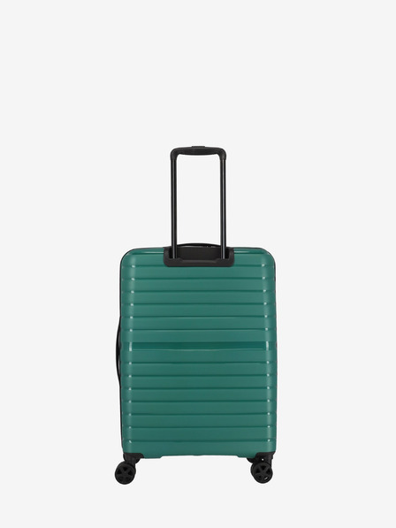 Travelite Petrolejový cestovní kufr Travelite Trient M Green