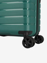 Travelite Petrolejový cestovní kufr Travelite Trient M Green
