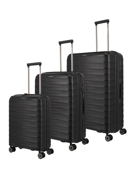 Travelite Sada cestovních kufrů Travelite Mooby S,M,L Black