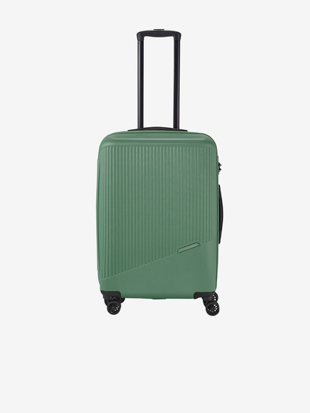 Travelite Zelený cestovní kufr Travelite Bali M Green