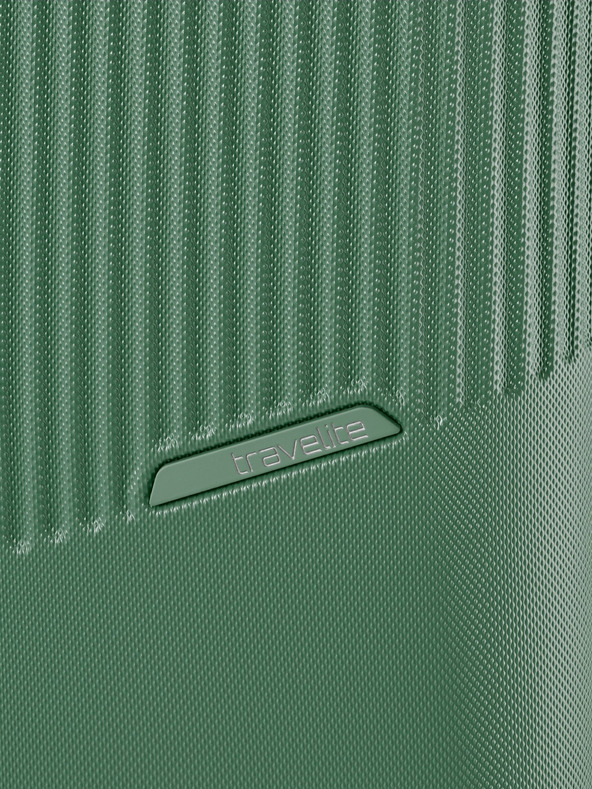 Travelite Zelený cestovní kufr Travelite Bali M Green