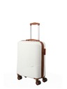 Travelite Sada cestovních kufrů Travelite Bali S,M,L White/Cognac