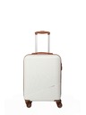 Travelite Sada cestovních kufrů Travelite Bali S,M,L White/Cognac