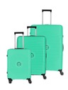 Travelite Sada cestovních kufrů Travelite Orbita S,M,L Green