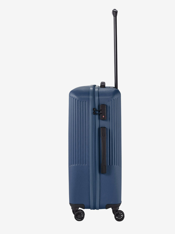 Travelite Sada tří cestovních kufrů v modré barvě Travelite Bali S,M,L Blue