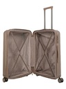 Travelite Cestovní kufr Travelite Paros 4w M Cappuccino