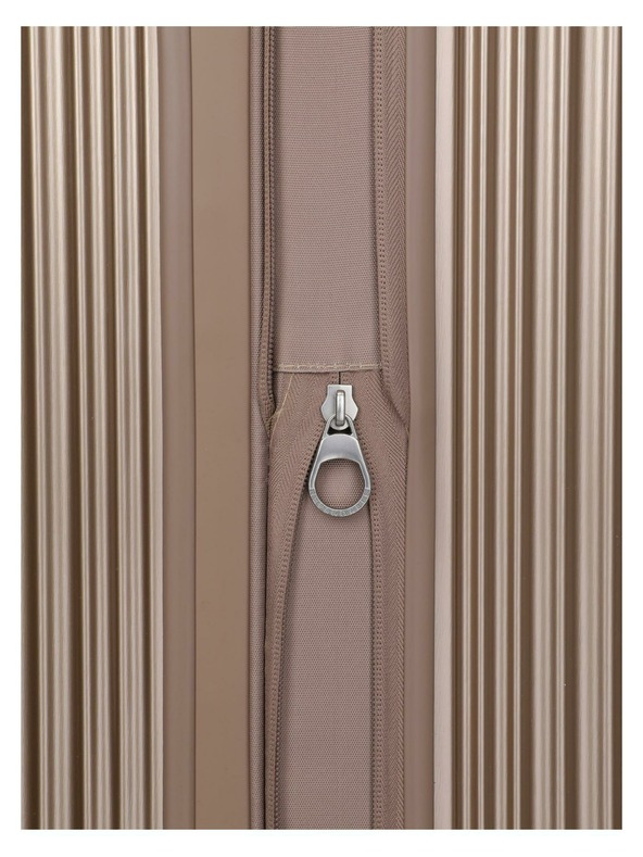 Travelite Cestovní kufr Travelite Paros 4w M Cappuccino