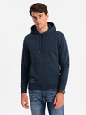 Ombre Clothing Pánská bavlněná mikina BASIC s klokankou a kapucí  Ombre Clothing