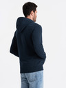 Ombre Clothing Pánská bavlněná elastická mikina BASIC  Ombre Clothing