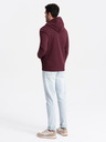 Ombre Clothing Pánská bavlněná mikina BASIC s rozepínáním  Ombre Clothing