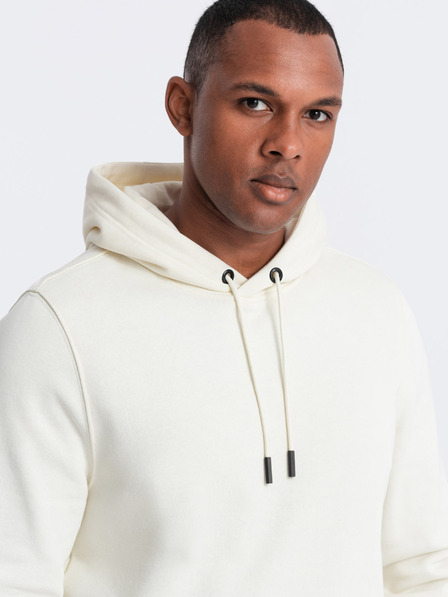 Ombre Clothing Pánská bavlněná klokaní mikina BASIC s kapucí  Ombre Clothing