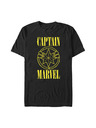 ZOOT.Fan Černé pánské tričko Marvel Yellow Marvel