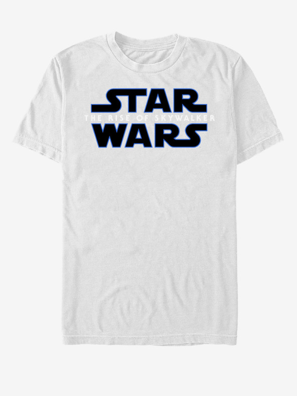 ZOOT.Fan Bílé unisex tričko Star Wars Episode 9 Logo