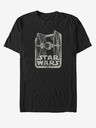 ZOOT.Fan Černé unisex tričko ZOOT.Fan Star Wars X-Wing Box