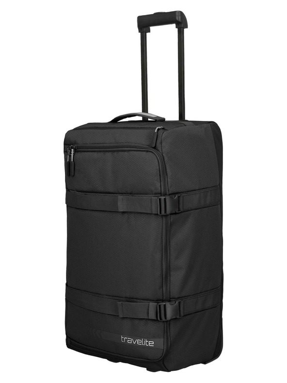 Travelite Cestovní taška Travelite Kick Off Wheeled Duffle L Black