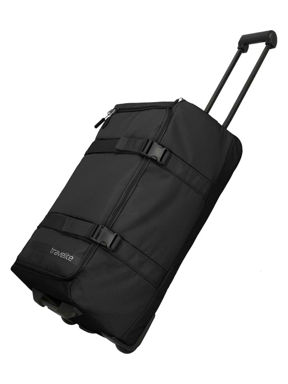 Travelite Cestovní taška Travelite Kick Off Wheeled Duffle L Black