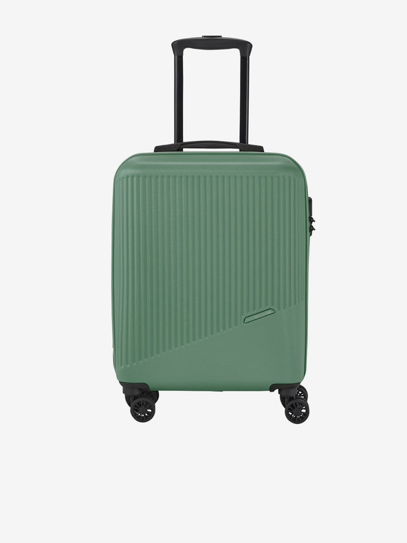 Travelite Zelený cestovní kufr Travelite Bali S Green