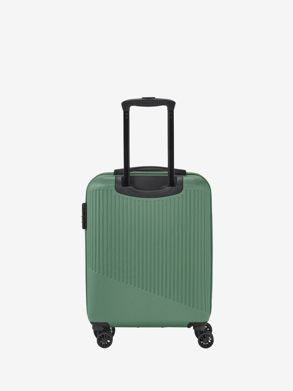 Travelite Zelený cestovní kufr Travelite Bali S Green