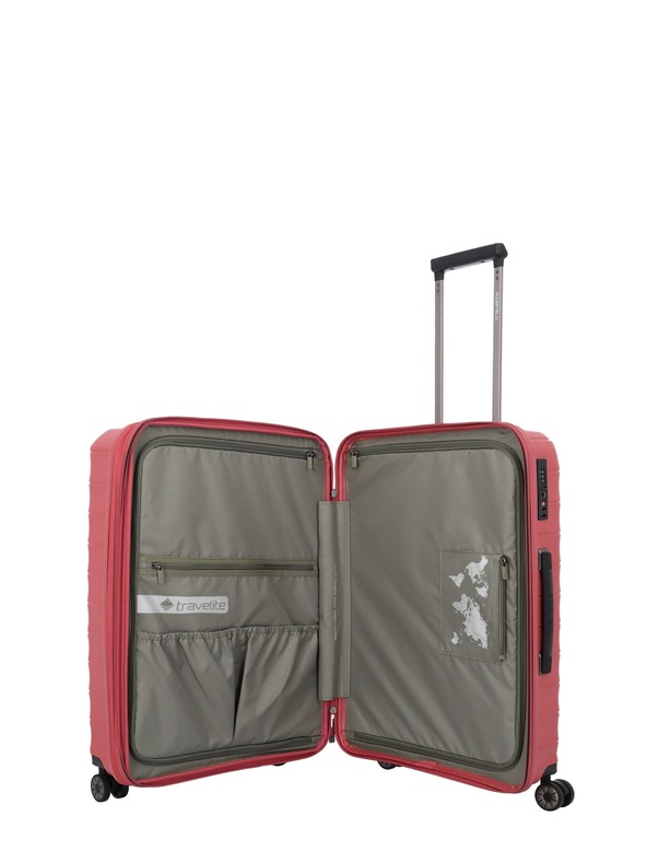Travelite Cestovní kufr Travelite Mooby M Red