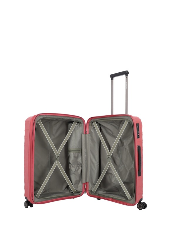 Travelite Cestovní kufr Travelite Mooby M Red