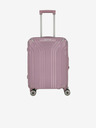 Travelite Růžový dámský cestovní kufr Travelite Elvaa 4w S Rosé