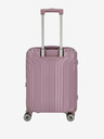 Travelite Růžový dámský cestovní kufr Travelite Elvaa 4w S Rosé