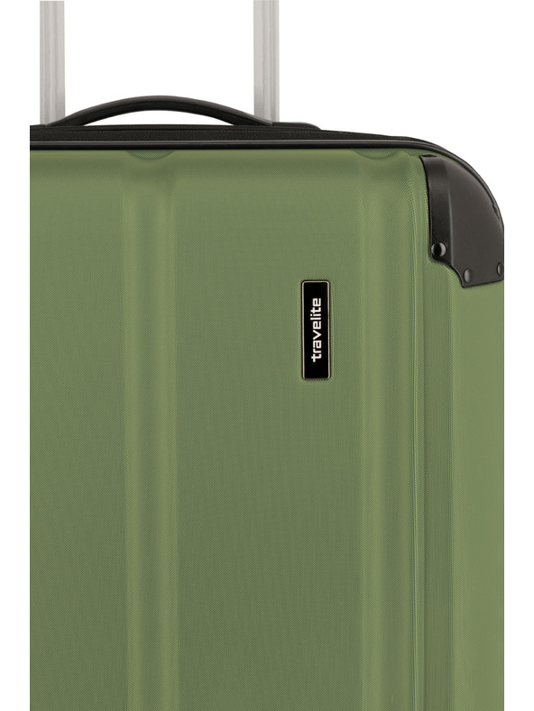Travelite Cestovní kufr Travelite City S Expandable Green