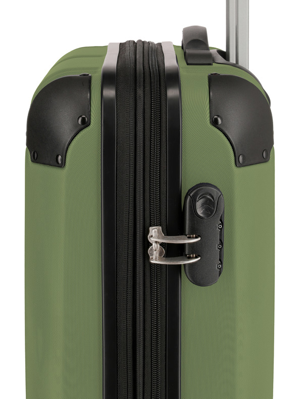Travelite Cestovní kufr Travelite City S Expandable Green