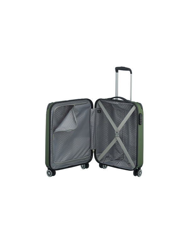 Travelite Cestovní kufr Travelite City S Expandable Green