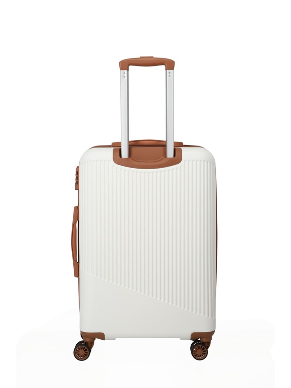 Travelite Cestovní kufr Travelite Bali M White/Cognac