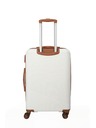 Travelite Cestovní kufr Travelite Bali M White/Cognac