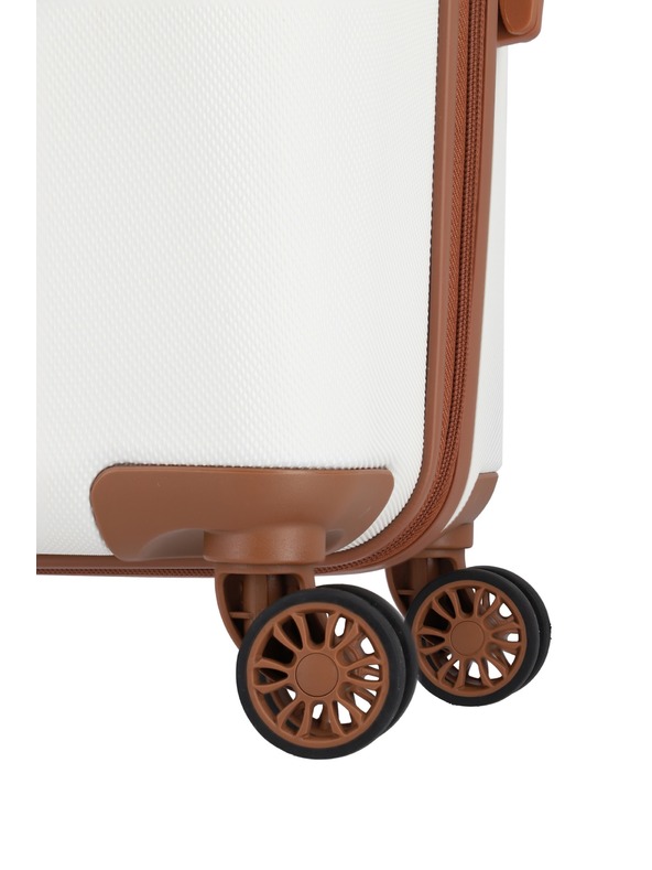 Travelite Cestovní kufr Travelite Bali M White/Cognac