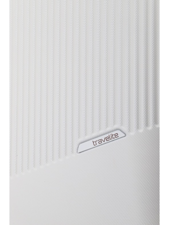 Travelite Cestovní kufr Travelite Bali M White/Cognac