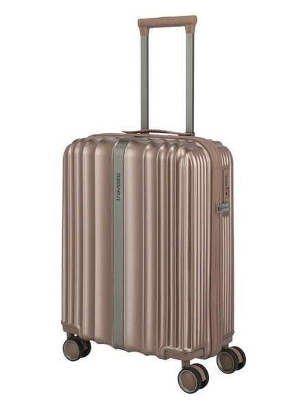Travelite Cestovní kufr Travelite Paros 4w S Cappuccino