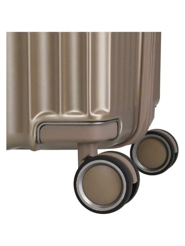 Travelite Cestovní kufr Travelite Paros 4w S Cappuccino