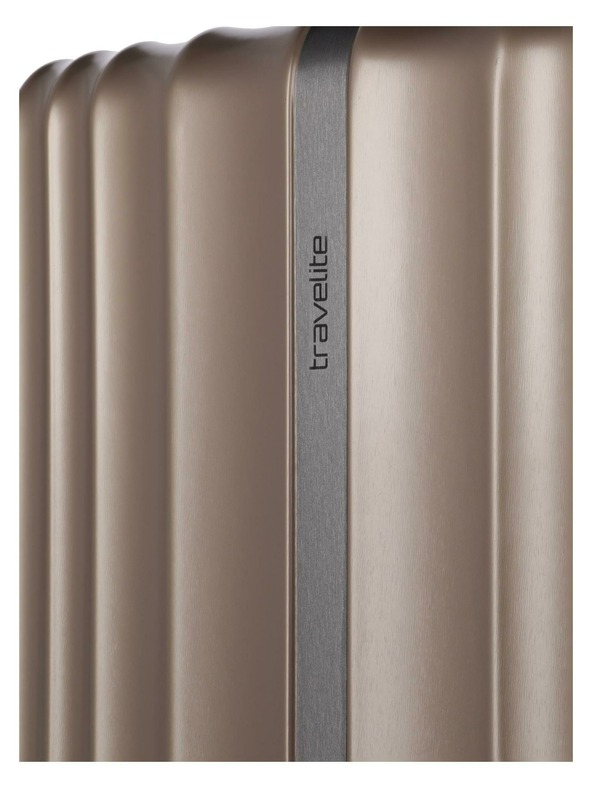 Travelite Cestovní kufr Travelite Paros 4w S Cappuccino