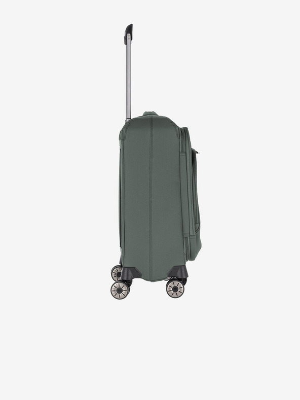 Travelite Zelený cestovní kufr Travelite Priima S