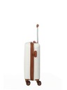 Travelite Cestovní kufr Travelite Bali S White/Cognac