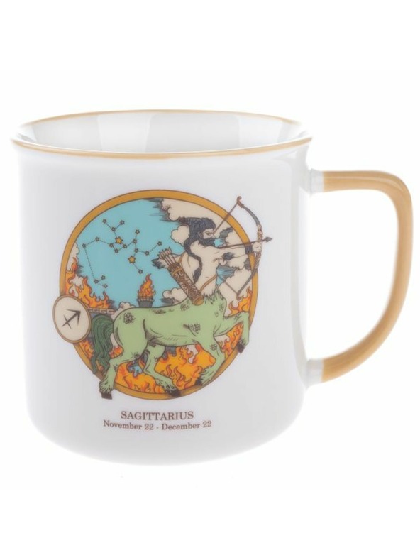 Casa de Engel Porcelánový hrnek, Zvěrokruh - Střelec, 460ml, 6/36