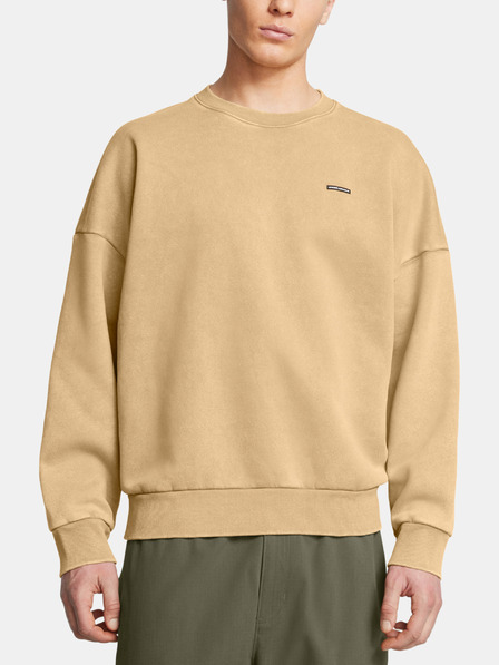 Under Armour Pánská mikina Under Armour UA Icon HWT Flc Wash OS Crew