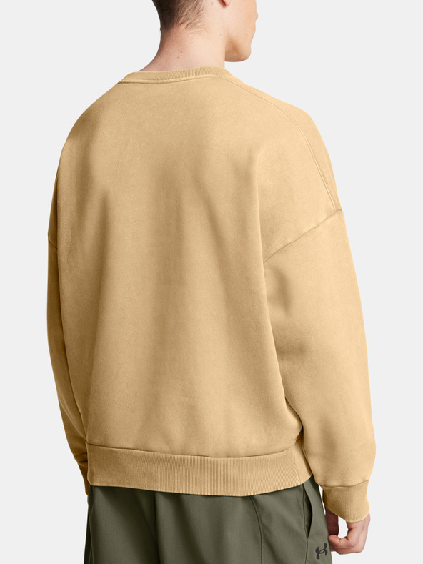 Under Armour Pánská mikina Under Armour UA Icon HWT Flc Wash OS Crew