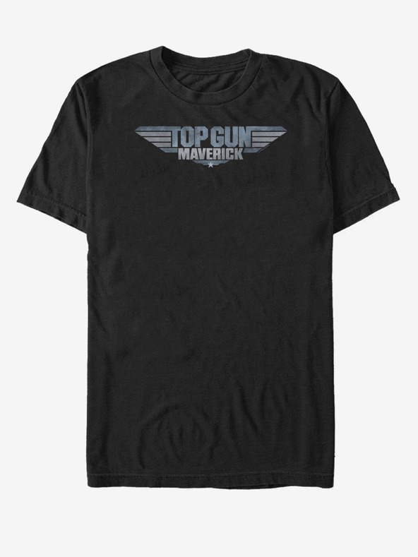 ZOOT.Fan Černé unisex tričko Paramount Mav Logo