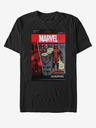 ZOOT.Fan Černé unisex tričko Marvel DeadPool Toy Soldier