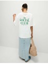 Marks & Spencer Tričko z čisté bavlny s texturou, normální střih Marks & Spencer bílá