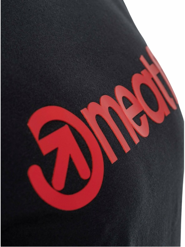 Meatfly Meatfly pánské tričko Joe Red/Black | Červená | Velikost S | 100% bavlna